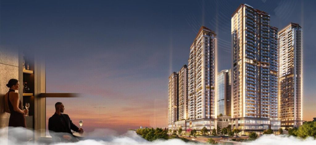 Phong cách thiết kế kiến trúc tại Imperia Sky Park